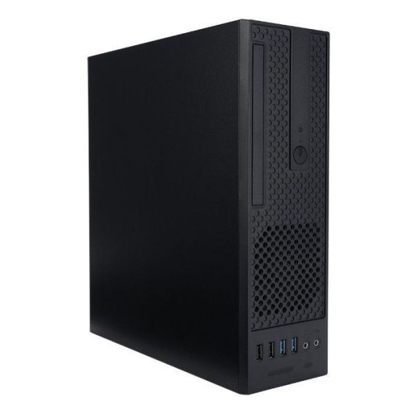 Корпус InWin CJ708BL Slim-Tower черный [IP-S265AU7-2, 6137379]