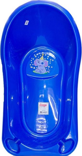 Ванночка для купания Dunya Plastik 12002 Фаворит Синяя перламутровая