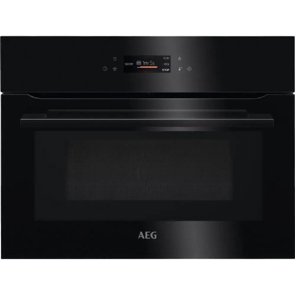 Встраиваемая микроволновая печь AEG KMK721880B 1000 Вт, черный